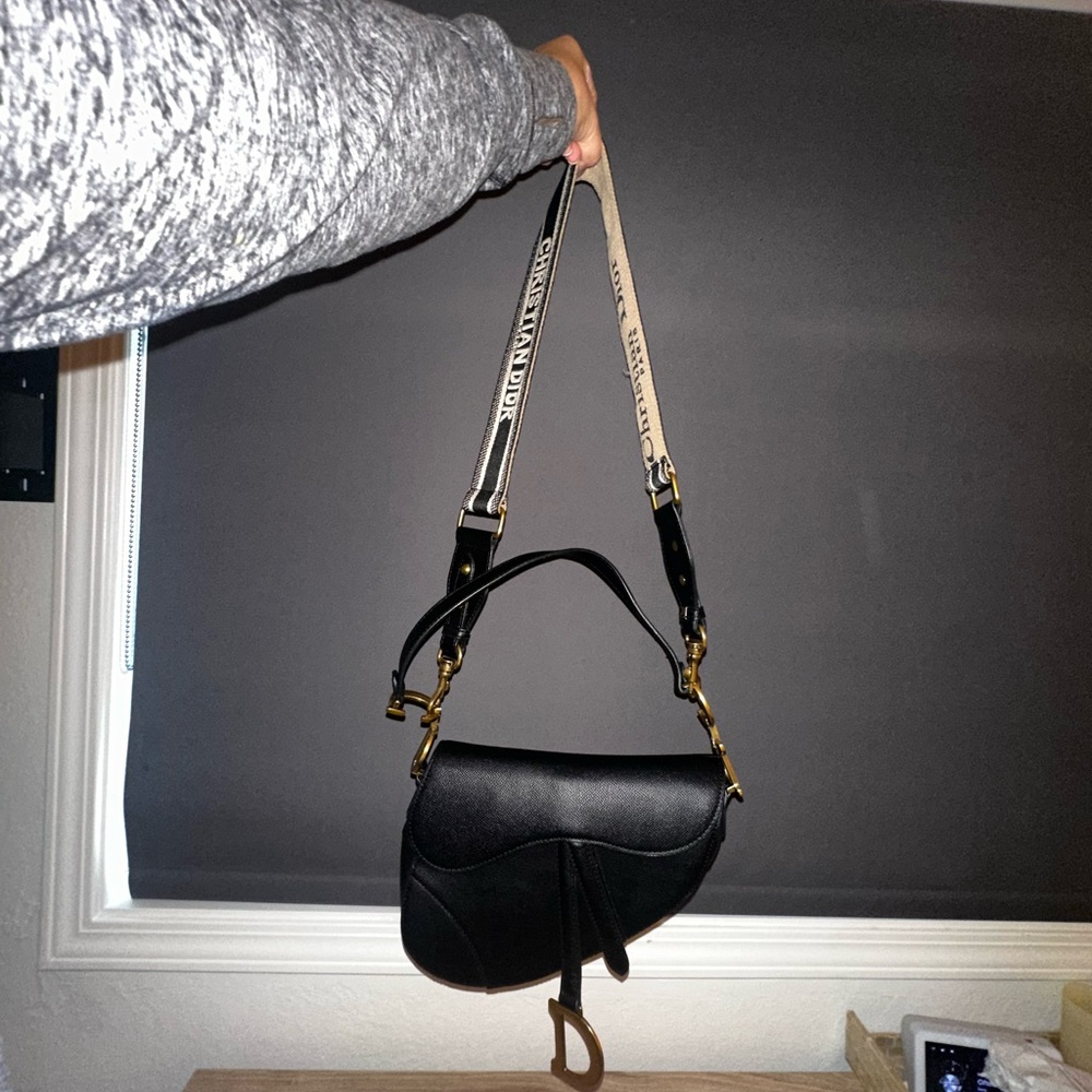 Black Saddle Bag
